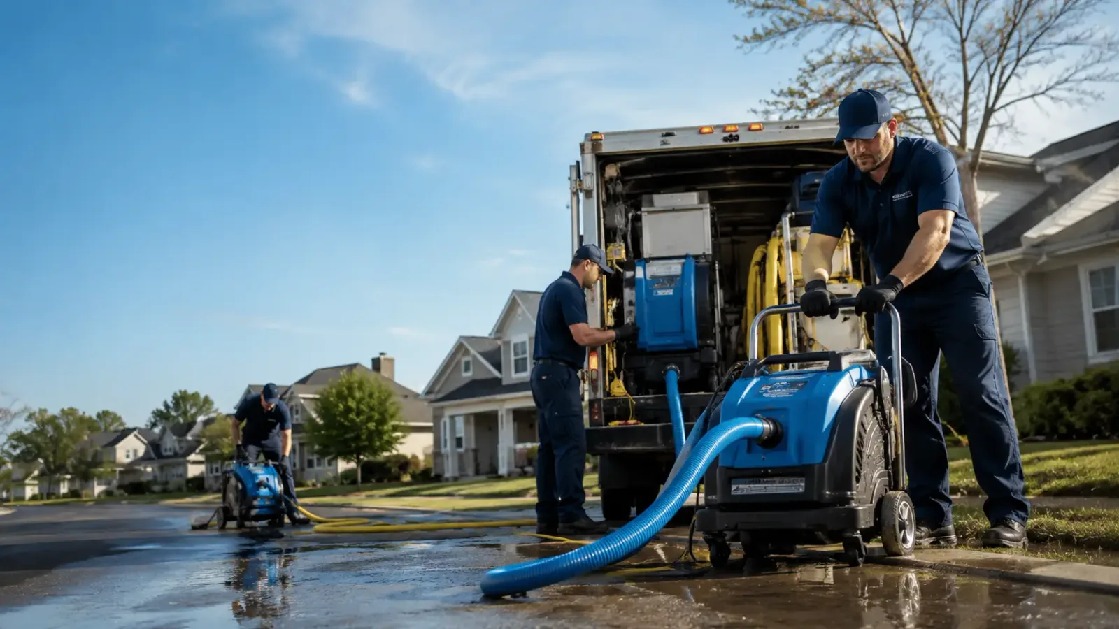 Flood Damage Cleanup in Jackson Center, PA